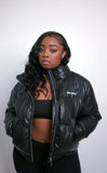 Vegan Leather Puffer