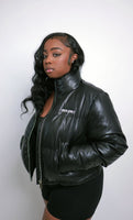 Vegan Leather Puffer
