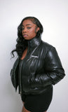 Vegan Leather Puffer